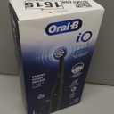 OralB Rechargeable Electric Toothbrush, iO2 Starter Kit, 3 Cleaning Modes, Automatic Pressure Sensor to Protect Gums, 2 Brush Heads, Night Black
