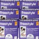 Freestyle BambooTek Diapers - (Size 1) Hyper Absorbent & Non-Toxic  Disposable Diapers for Sensitive Skin  Ultra Soft Diapers (8-14 lbs)  204 Count