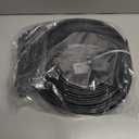 Garden Edging 60ft x 2 Inch Black Landscape Edging, 54 Spikes for Lawn 2 Inch Tall