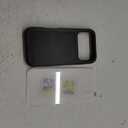 for iPhone 17 Pro Wallet Case with Card Holder + 2 Tempered Glass Screen Protector Protective Shockproof Hidden Card Slot Slim Case Women Men for iPhone 17 Pro 6.3Black