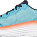 Skechers Mens Men's Max Cushioning Endeavour - Space Angle Sneaker (7, Blue/Orange)