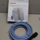 LULUW 25FT 1/4-inch High Pressure Washer Hose,3600PSI M22 14mm Replacement Power Washer Hose for Most Brands, Blue