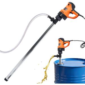 2480W Electric Fuel Transfer Barrel Pump, 110V 13000RPM