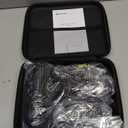 AERLANG Massage Gun with Heat Deep Tissue Back Massager Neck Massager for Pain Relief,Muscle Percussion Massage Gun, Birthday Gifts for Men Women Dad him Handheld Message Gun with 7Heads&Silent (Black)