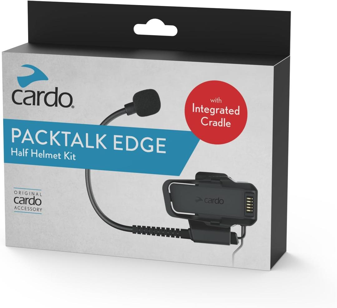 CARDO PACKTALK Edge Half Helmet KIT