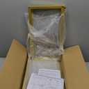 TUSPEU Cylinder Pedestal Stands for Party & Plant,3pcs Square Gold Metal Wedding Flower Display Stand for Centerpieces,15.7/23.6/31.5 inch Tall