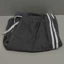 Men's Quick Dry Beach Short Solid Color Boardshorts Swim Trunks 38 Gray&White