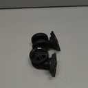 Zoofen Suitcase Wheels Swivel Casters Luggage Wheels Replacement with 4 Screw Holes (W044-B,2 Pcs)