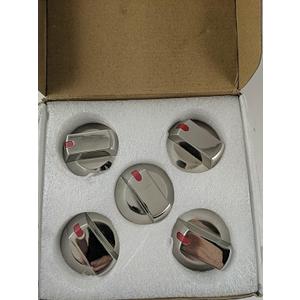 #US Replacement Part for Range Burner Dial Knob Stove Knob Replaces for SS DG64-00472A (5 pcs) knobpart#4560368