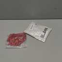 Pure Handmade Rhinestones Applique Shining Decoration Trim Patches with Sewing Beads Glass Stones for Dress Clothing blet Accessories 14X3.9inches (Red)