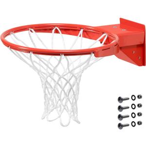 Goalrilla 180 Breakaway Basketball Goal Rim Flexes 180 Degrees, Orange (B2609W)