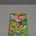 Stick4Ever Jelly Sticker Book - for Kids - Waterproof, Easy to Clean Reusable Sticker Book for Toddlers- Reusable Road Trip Activities for Kids - Stocking Stuffers for Toddlers (Park)