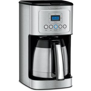 Cuisinart DCC-3400 12-Cup Programmable Thermal Coffeemaker, Stainless Steel
Everyday coffee machine with 24-hour programmability, 1-4 cup setting, strength options & brew pause, DCC-3400NAS