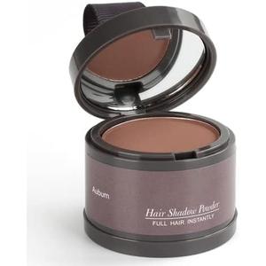 Hairline Powder (Auburn) - Instantly Cover Gray Hair Roots, Hair Color Shadow, Thin Hair Touch-Up, 4g