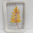 Holiday Home 11.8 Inch Yellow Leaf Wall Decor