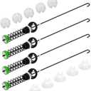 W11130362 WTW5000DW1 WTW5000DW2 WTW5000DW3 MVWC565FW1 Washer Suspension Rod Kit Replacement for Whirlpool Maytag Kenmore Crosley Washer - Replaces W10594080 W10735786 W10748956 W10780040 W10821710