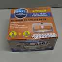 2 Pack Flea Traps for Inside Your Home, Indoor Flea Light, Bed Bug Killer with 8 Sticky Pads & 4 Light Bulb, Odorless Natural Insect Infestation Treatment Trap for Kid Pet (Coffee Brown)