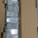 22 Inches Drawer Slides - 10 Pairs Soft Close Drawer Slides Heavy Duty Side Mount Ball Bearing Brushed Nickel Drawer Rails with Mounting Brackets, Silver