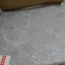 auxua Marble Pattern 24"x 24" Peel and Stick Floor Tiles (Large Format), Grey 12 Tiles/Pack - Covers 48 Sq Ft, Scratch-Resistant & Waterproof Floor Tiles Planks for Bathroom Kitchen