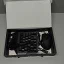 RedThunder One-Handed RGB Gaming Keyboard and Mouse Combo, 35 Keys Mini Gaming Keypad, 6400 DPI Mouse, Portable Game Controller for PC Gamer