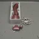 Cordless Electric Razors for Women: Rechargeable Painless Bikini Trimmer for Body Hair - IPX7 Waterproof Shaver with LED Display for Face/Underarm/Leg Light Pink