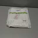 PRETTYGARDEN Women's 2 Piece Lounge Sets 2025 Summer Short Sleeve Tunic Tops Drawstring Shorts Matching Outfits Tracksuits (White,Small) (White, S)