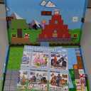 AiDolls Magnetic Blocks - 150 PCS Magnets Game-Based Building Block for Ages 3,4,5,6,7,8,9,10,11 Kids Birthday Toy Sets Present, Stacking Cubes Construction Gift for Toddlers Boys & Girls, 0.8in (Green)