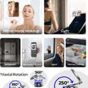Upgraded for Magsafe Car Mount [119+LBS Suction & Metal] 360 Adjustable Magnetic Phone Holders for Your Car Cell Phone Vacuum Mount for Car Accessories for iPhone 17 16 Pro Max 15, Gifts Women Men, Black