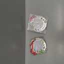 Baby's First Christmas Photo Ornament 2025 My Very First Christmas Photo Xmas Baby Keepsake Ornament Picture Frame Gift for Newborn Boys Girls Xmas Tree Decoration (2 Piece)