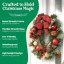 5-Pack 18 Inch Wire Wreath Frame – Round Metal Wreath Form