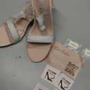 Cape Robbin Clear Chunky Heels for Women - Transparent Ankle Strap Shoes - Women's 2.5-inch Heeled Sandals, Size 10