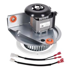 318984-753 J238-150-1571 Draft Inducer Motor Assembly Compatible with Carrier Payne Bryant Jakel Furnace, Replace# HC21ZE117, HC21ZE117-B, HC21ZE114A Furnace Inducer Motor w/Blower Wheel & Bracket