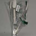 TeamFar Kitchen Tongs, 9" and 12" Stainless Steel Cooking Tongs with Silicone Tips for Cooking Grilling Serving & BBQ, Heat Resistant Silicone Tongs, Locking Design & Dishwasher Safe, Set of 2 & White