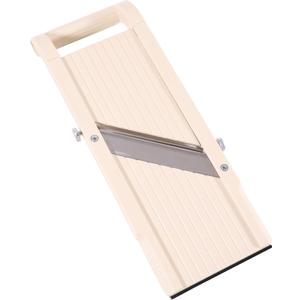Benriner Super Slicer, with 4 Japanese Stainless Steel Blades, Beige (Super Slicer, Beige)