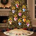 Frienda 48 Set Easter Jesus Loves You Craft Religious Craft Kit Make a Jesus Christian Ornament Stickers Bulk DIY Arts for Fun Easter Party Home Activities Decors