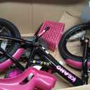KEANO Zinnia 14 16 20 Inch Kids Bike for Girls Ages 3-10 Years, Girls' Bikes with Training Wheels, Streamers, Basket and Doll Seat, Children Bicycles