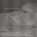 Baderke 2 Set 16" x 9" Plastic Chilled Serving Tray for Parties with Compartments Ice Chilled Party Platter Charcuterie Serving Board Cold Dish Dip for Fruit Seafood Vegetable Appetizer (Clear)