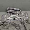 Portable 2-in-1 Grocery Cart Seat Cover and Baby Highchair Cover (Gray Arrow)