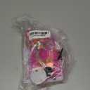 Spinning Windmill Stroller Identification Hanger, Easy-Clip Stroller Tag with Vibrant Ribbons and Name Tag, Instantly Spot Your Stroller in Crowded Parks, Airports, Shopping Malls (Pink Little Flower)