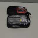 KAIWEETS Digital Multimeter with Case, DC AC Voltmeter, Ohm Volt Amp Test Meter and Continuity Test Diode Voltage Tester for Household Outlet, Automotive Battery Test (Anti-Burn with Double Fuses) (KM100)