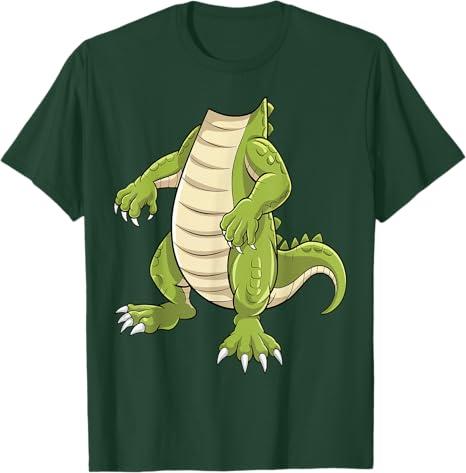 Alligator Shirt Adult Kids Men Women Crocodile Costume T-Shirt XXL