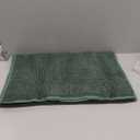 Amylove 4 Pcs Guinea Pig Cage Liner Washable Fleece Pee Pads Pet Dog Cat Bedding Training Mat for Small Animal Guinea Pig Puppy Bunny Hamster(16 x 24 Inch, Rectangular, Dark Green)