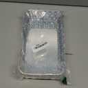 Sumnacon Stylish Bathroom Guest Towel Holder-Rectangle Crystal Napkin Holder for Guest Hand Towels Paper Napkins, Decorative Napkin Tray for Bathroom Vanity Toilet Tank Table Kitchen Countertop,Silver (9.9 x 6 Inch/Guest Towel)