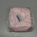 Small Makeup Bag for Purse Mini Quilted Cosmetics Travel Bag Cute Pouch for Women Girls, Pink