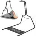 Neck Stretcher Hammock Stand for Neck Decompression, Cervical Traction Device Stand Steel Heavy Duty, Neck Decompressor Neck Stretching Strap Stand Frame for Neck Tension Relief, Stand Only