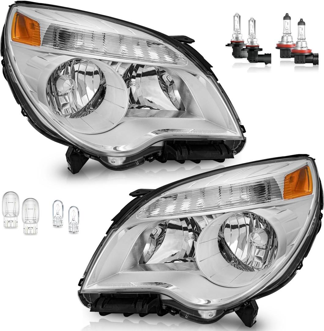 Headlights Assembly for 2010-2015 Chevrolet Equinox LS/LT