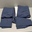 Bedsure Navy Duvet Cover Full Size - 3 Pieces Prewashed Extra Soft Cotton-Like Polyester Bedding Set, Includes 1 Duvet Cover 80x90 Inches with Zipper Closure & 2 Pillow Shams, Comforter Not Included