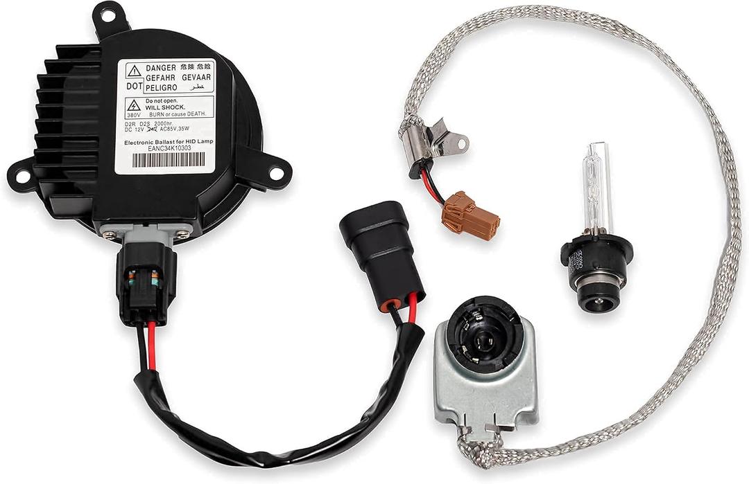 Boine Xenon HID Ballast Headlight with D2S Bulb Assembly Module Compatible with Infiniti Nissan Altima 350z 370z Rogue Murano Infiniti G35 G37 M35 M37 Fx35 Fx37 Fx45 Repalce 28474-89904