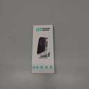 COMSOON Bluetooth Receiver for Car, Noise Cancelling 3.5mm AUX Bluetooth Car Adapter, Wireless Audio Receiver for Home Stereo/Wired Headphones, Hands-Free Call, 16H Battery Life - Black+Silver