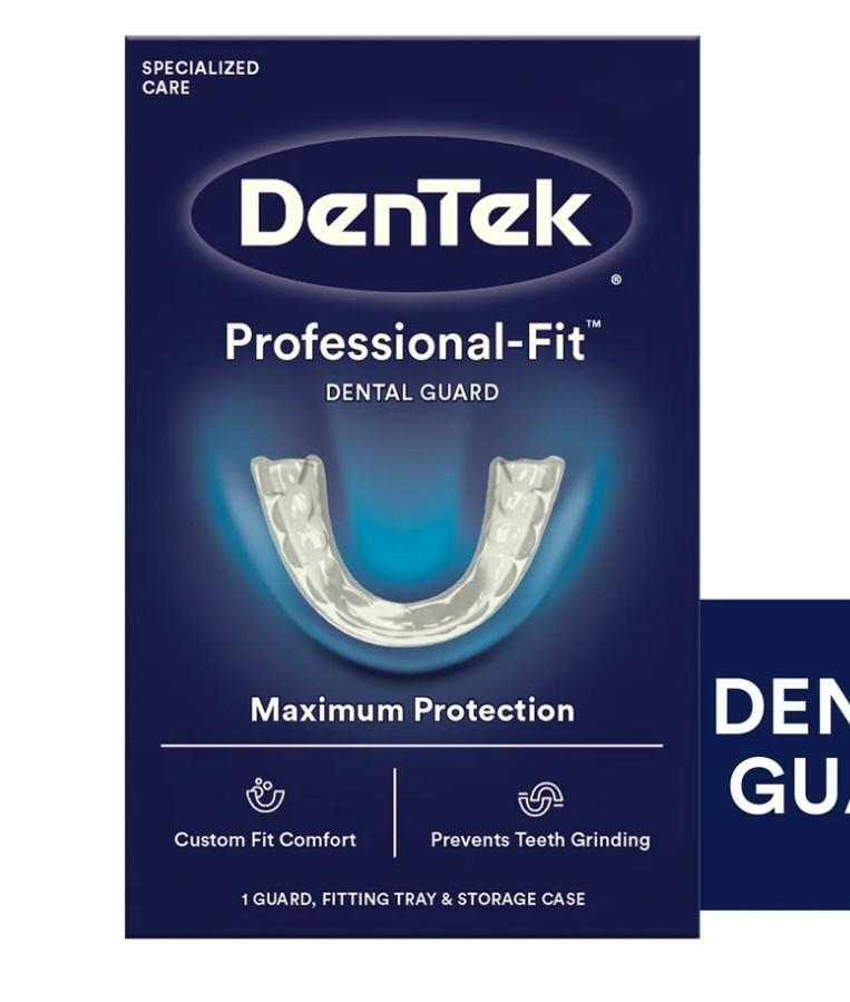 DenTek Mouth Guard for Nighttime Teeth Grinding Professional Fit Dental Guard 1 Count